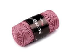Pletena preja Macrame 100 g - (4028 stara roza)
