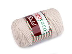 Preja za pletenje špagetov Bold 250 g - (102) svetlo siva