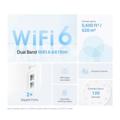 TP-Link Deco X10 (2 paketa) AX1500 Home Mesh System