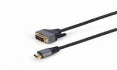 Gembird Kabel HDMI (AM) do DVI (M), 4K, serija Premium, 1,8 m, črn