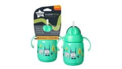 Tommee Tippee 478306 SUPERSTAR VRČ S SLAMICO 300ML 6+ ZELEN