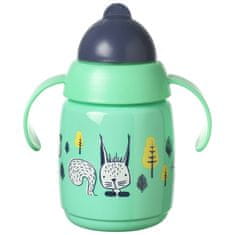 Tommee Tippee 478306 SUPERSTAR VRČ S SLAMICO 300ML 6+ ZELEN