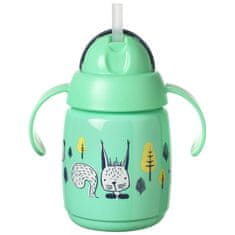 Tommee Tippee 478306 SUPERSTAR VRČ S SLAMICO 300ML 6+ ZELEN