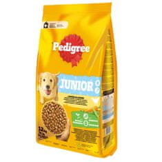 Pedigree zrnca z govedino in zelenjavo za pasje mladiče, 12 kg