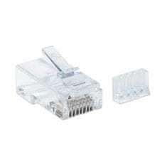 Intellinet RJ45 konektor CAT.6+ UTP trdi kabel pak/90 790604