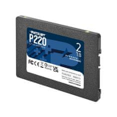 Patriot P220 SSD disk, 2TB, SATA 3, 2.5 (P220S2TB25)