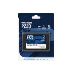 Patriot P220 SSD disk, 2TB, SATA 3, 2.5 (P220S2TB25)