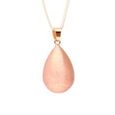 Bola nosečniški zvonček DROP SHAPE Rose Gold