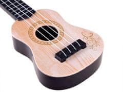 Toys Mini kitara za otroke ukulele 25 cm IN0154 KR