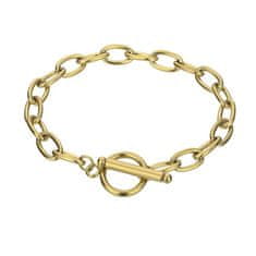 Marc Malone Pozlačena zapestnica z verižico Raegan Gold Bracelet MCB23064G