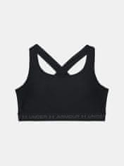 Under Armour Nedrček UA Crossback Mid Bra&-BLK 1X