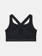 Under Armour Nedrček UA Crossback Mid Bra&-BLK 1X