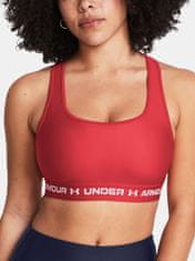 Under Armour Nedrček Crossback Mid Bra-RED XS