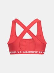 Under Armour Nedrček Crossback Mid Bra-RED XS