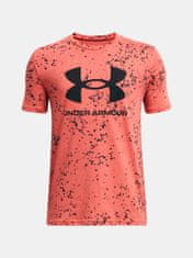 Under Armour Majica UA SPORSTYLE LOGO AOP SS-PNK M