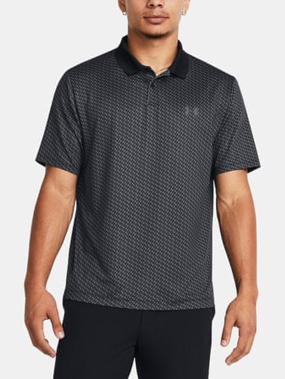 Under Armour Majica UA Perf 3.0 Printed Polo-BLK