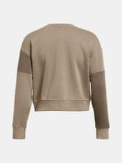 Under Armour Pulover Essential Fleece Crop Crew-BRN M