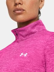 Under Armour Pulover Tech 1/2 Zip- Twist-PNK S