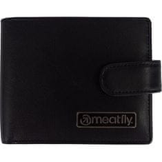 MEATFLY Moška usnjena denarnica Nathan Premium Black