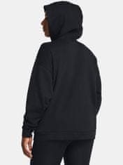 Under Armour Pulover UA Rival Terry OS FZ Hooded-BLK XS