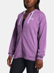 Under Armour Pulover UA Rival Terry OS FZ Hooded-PPL XS