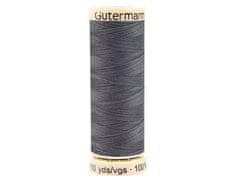 Gutermann Poliestrska preja 100 m Gütermann univerzalna - Flint Gray