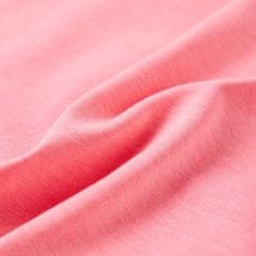 Vidaxl Otroška majica s kratkimi rokavi fluorescentno roza 104