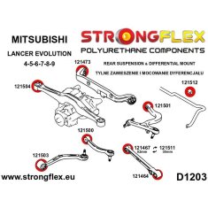 NEW Komplet Dodatkov Strongflex