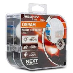 NEW Žarnica za avtomobil OS9005NL-HCB Osram OS9005NL-HCB HB3 60W 12V (2 Kosi)