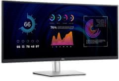 DELL P3424WE ukrivljen monitor, 86,36 cm (34), IPS, UWQHD (210-BGTY)