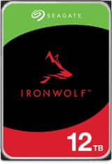 Seagate IronWolf/12TB/HDD/3,5"/SATA/7200 vrt/min/3R