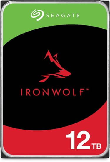 Seagate IronWolf/12TB/HDD/3,5"/SATA/7200 vrt/min/3R