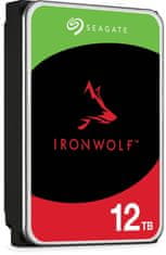 Seagate IronWolf/12TB/HDD/3,5"/SATA/7200 vrt/min/3R