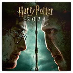 Koledar 2024 zvezek: Harry Potter, 30 × 30 cm