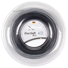 Duo Soft teniška pletenica 200 m črno-srebrna premera 1,20