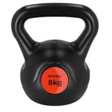 Spokey KETLA Kettlebell plastična utež 8 kg