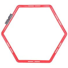 Agility Hex jumping hexagon rdeča različica 29704