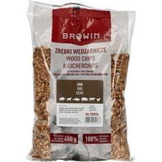 Browin Lesni sekanci za dimljenje/žarjenje, hrast, 450 g, razred 8 - BIOWIN