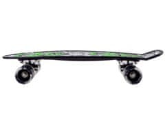 Toys FISZKA Skateboard 55 cm svetleča LED kolesa SP0576