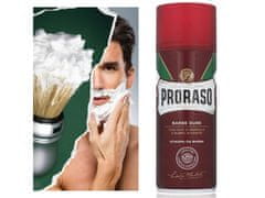 Proraso Proraso Barbe Dure - Pena za britje za trdo brado z oljem sandalovine 400 ml 