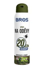 BROS pršilo za oblačila proti klopom 90ml BROS