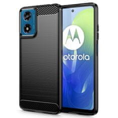 Tech-protect Carbon ovitek za Motorola Moto G24 / G24 Power / G04, črna