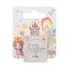 Kids Hair Ring Odtenek princess sparkle Set elastika za lase 3 kos