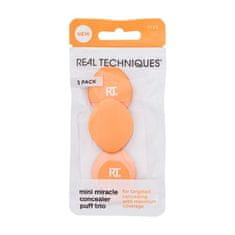 Real Techniques Mini Miracle Concealer Puff Set aplikator za ličenje 3 kos