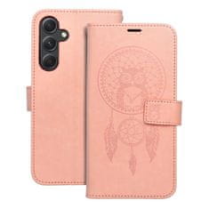 OEM MEZZO Kovček za knjigo za SAMSUNG A55 5G dreamcatcher peach fuzz