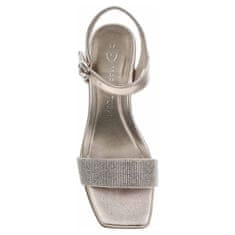 Marco Tozzi Sandali elegantni čevlji srebrna 37 EU 22822742957