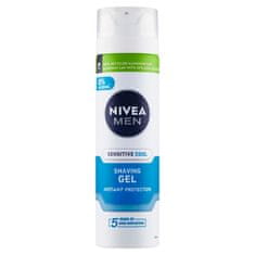 Nivea Men Sensitive Cool gel za britje 200 ml