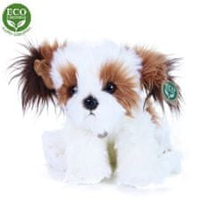 Plišasti pes shih tzu, ki sedi 28cm EKOLOŠKO PRIJAZNO