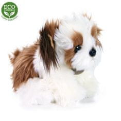 Plišasti pes shih tzu, ki sedi 28cm EKOLOŠKO PRIJAZNO