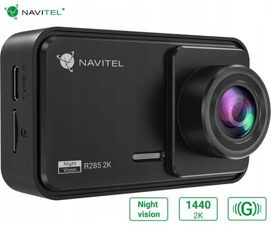 Navitel R285 2K avto kamera, 2K Super HD, Night Vision+darilni bon